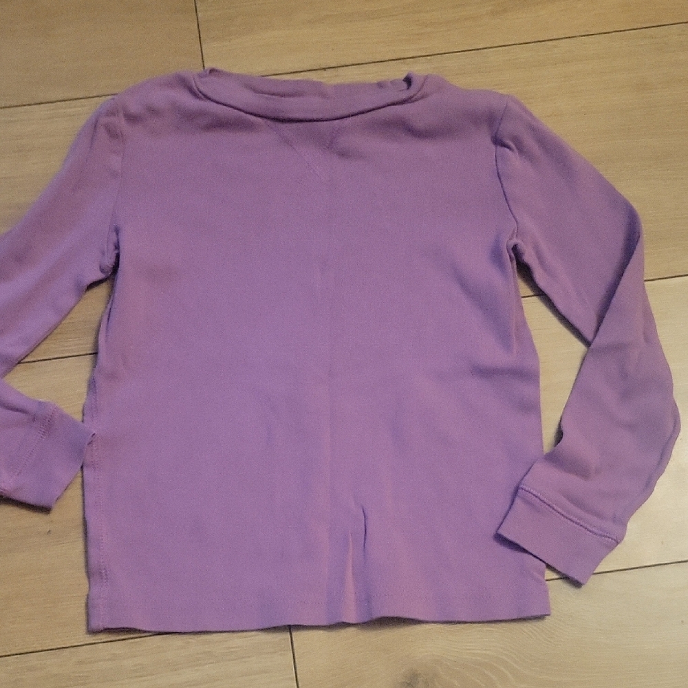 Vibrant Purple Kids Long Sleeve Tee